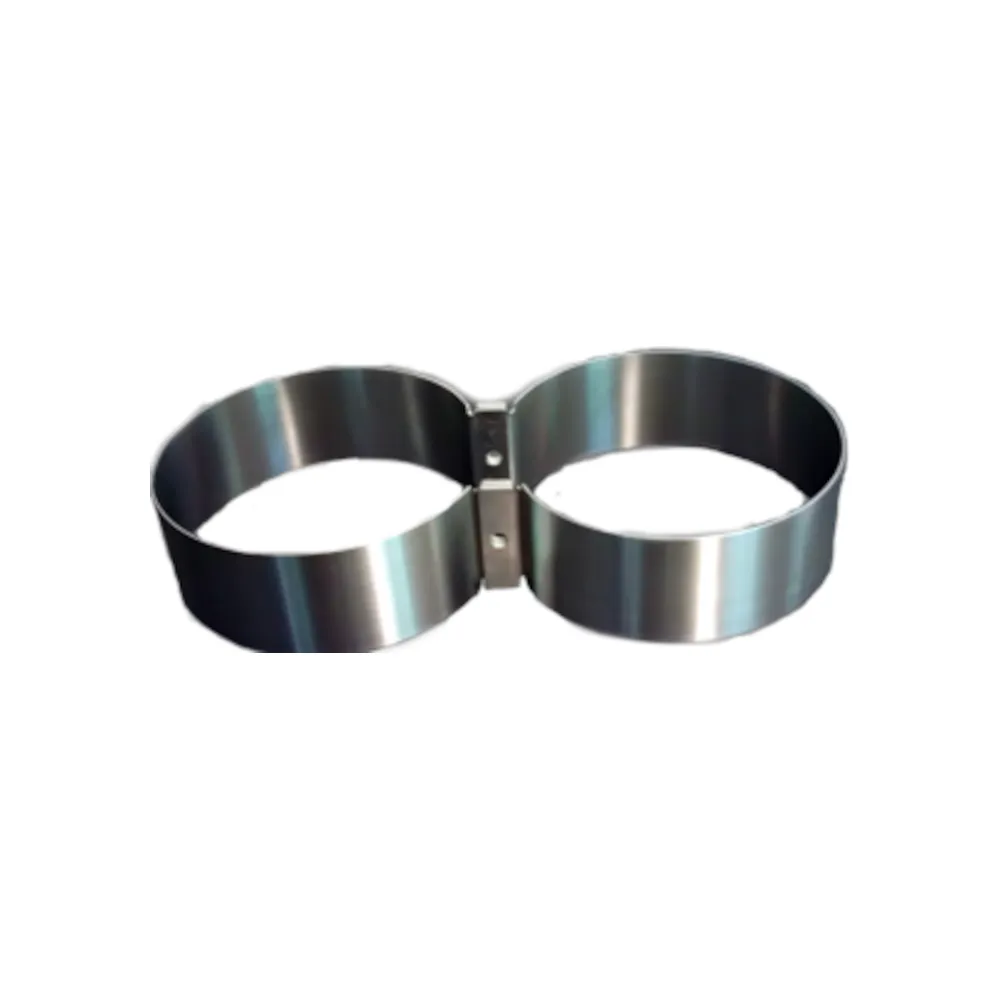 Cerclages inox pour bi-bouteille 171/185 mm Paire 10L / 12L
