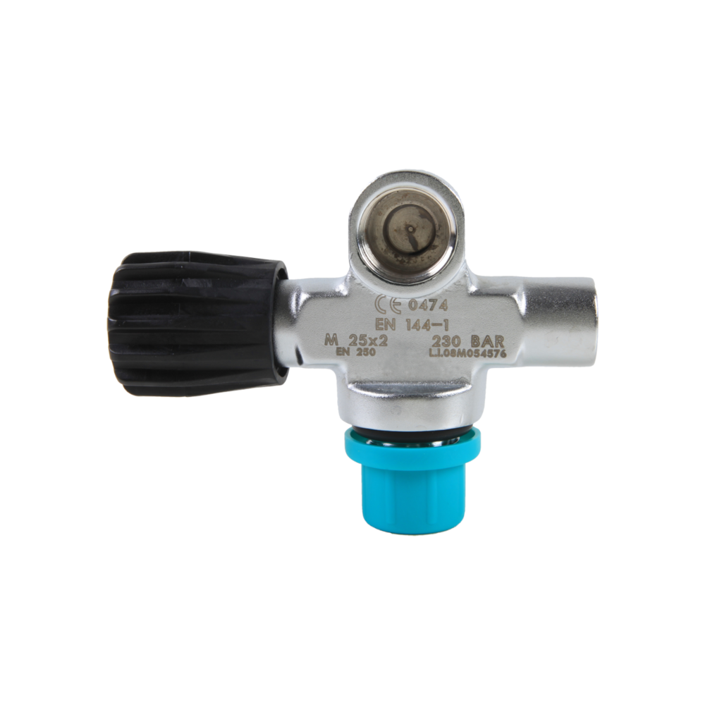 Robinet Dirzone M25x2 230 bar droite avec extension DIN G5/8"