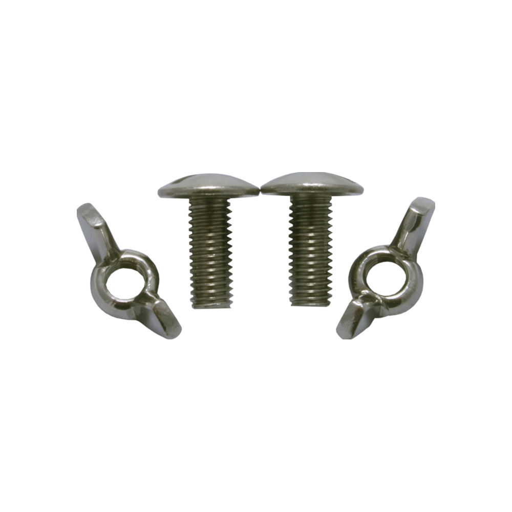Visserie M8x20mm pour backplate (paire)