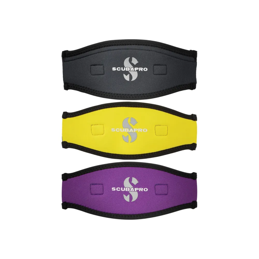 [24.700] Couvre sangle de masque Scubapro (Noir/Gris)