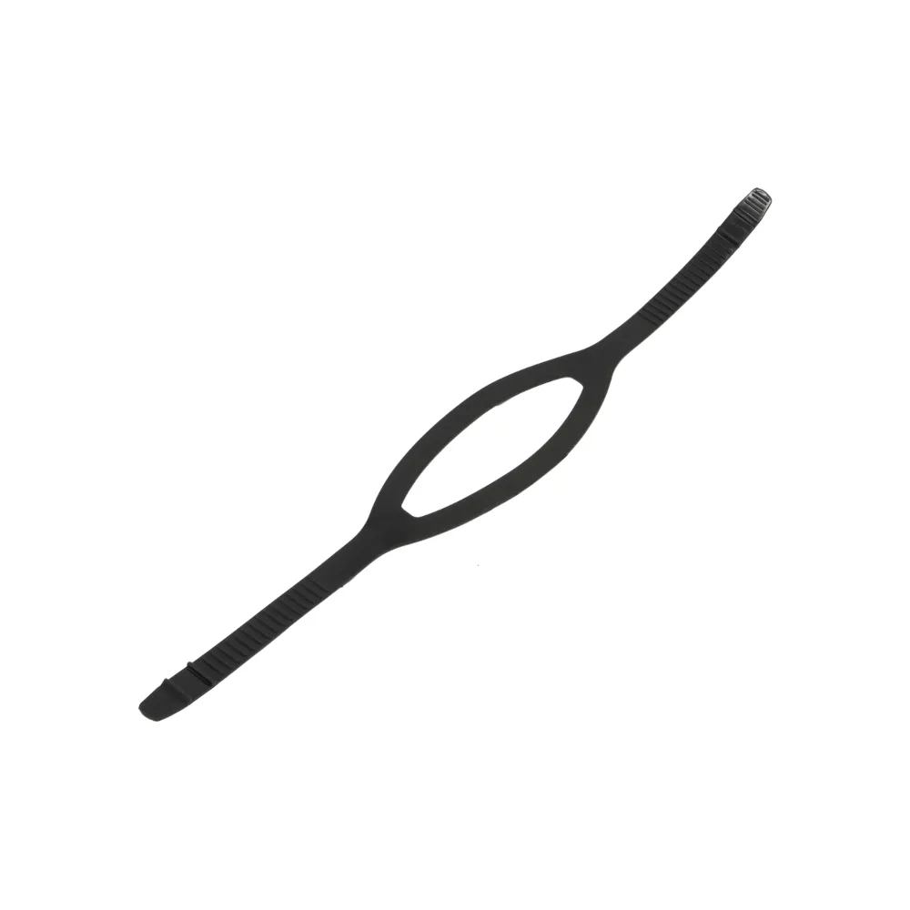 [acce0008] Sangle de masque silicone ESM (Noir)